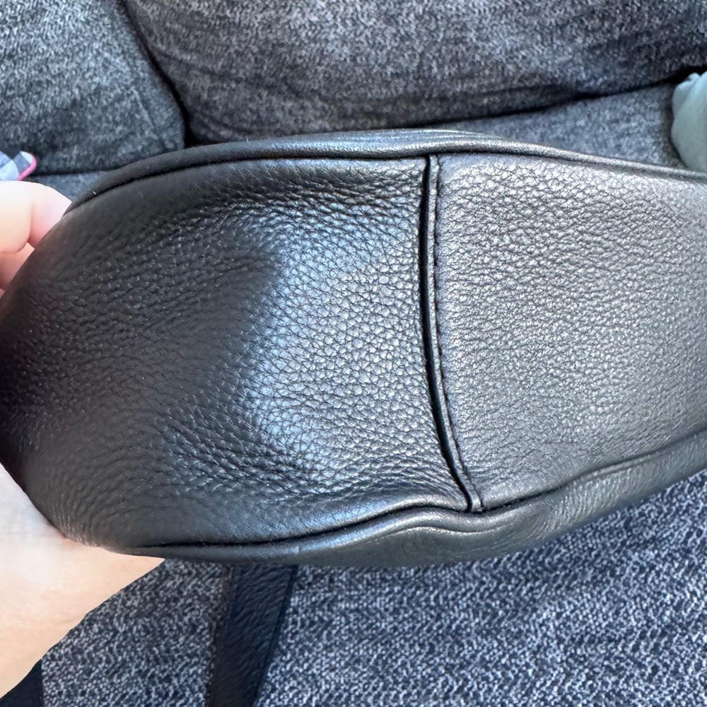 Marc Jacobs Black Hobo Bag with Gold Accents - Picture 11 of 12